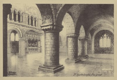 St Bartholomew the Great by Ernest Coffin